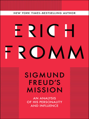 cover image of Sigmund Freud's Mission